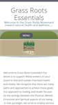 Mobile Screenshot of grassrootsessentials.com
