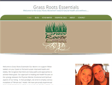 Tablet Screenshot of grassrootsessentials.com